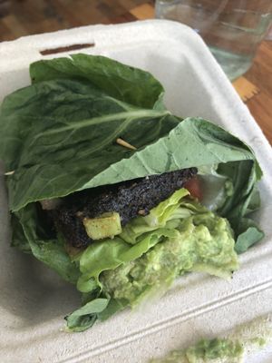 Taco wrap at Rawlicious in Whitby