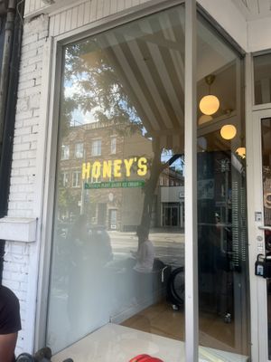   at Honey's - Queen St E in Toronto