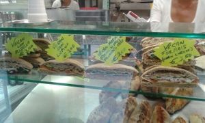 vegan sandwiches  at Pizzeria L'Angelo in Venice