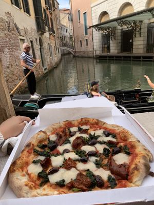   at Pizzeria L'Angelo in Venice