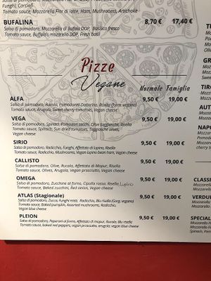   at Pizzeria L'Angelo in Venice