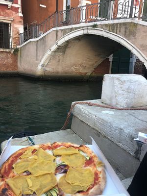   at Pizzeria L'Angelo in Venice
