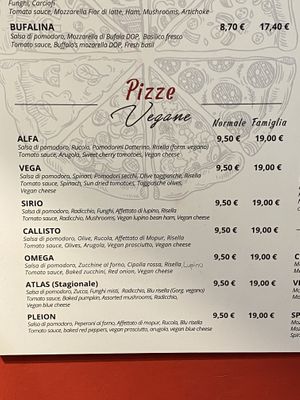Different vegan styles!  at Pizzeria L'Angelo in Venice