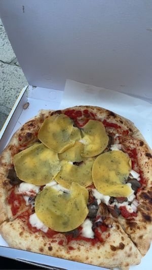   at Pizzeria L'Angelo in Venice