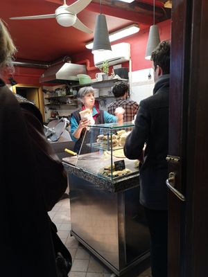 The shop at Pizzeria L'Angelo in Venice