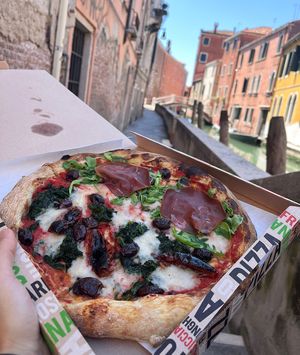   at Pizzeria L'Angelo in Venice