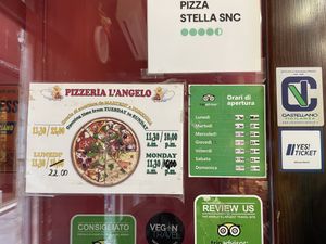   at Pizzeria L'Angelo in Venice