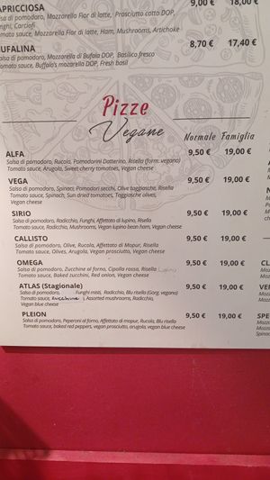 I bought normale at Pizzeria L'Angelo in Venice