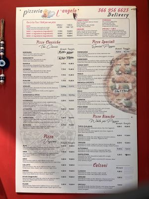   at Pizzeria L'Angelo in Venice