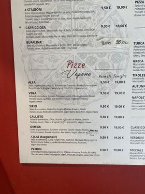   at Pizzeria L'Angelo in Venice