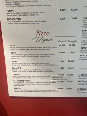  at Pizzeria L'Angelo in Venice