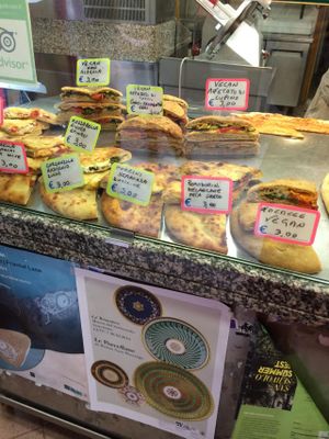 Display  at Pizzeria L'Angelo in Venice