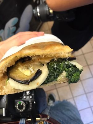 verdure e formaggio di riso at Pizzeria L'Angelo in Venice