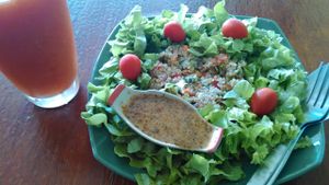 Quinoa salad. at Eat.Co Brunchrie in Koh Phangan