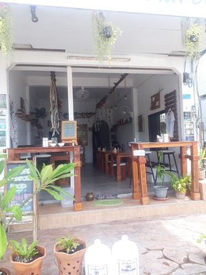 Outside at Eat.Co Brunchrie in Koh Phangan