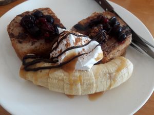 French Toast at Eat.Co Brunchrie in Koh Phangan