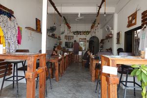 The restaurant at Eat.Co Brunchrie in Koh Phangan