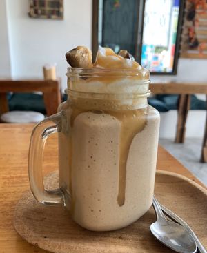 Vegan smoothie at Eat.Co Brunchrie in Koh Phangan