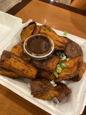 Sweet potato fries   at Green Leaf in Framingham