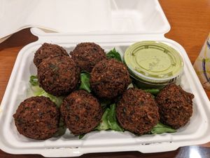 Falafel at Green Leaf in Framingham