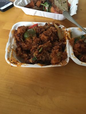 Gobi manchurian at Green Leaf in Framingham