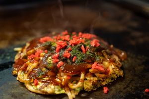  at Okonomiyaki FUJI in Takehara