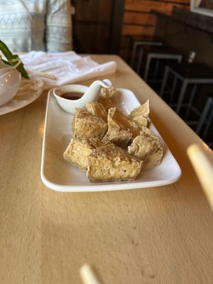 Crispy tofu  at Mona's Super Noodle in Baltimore