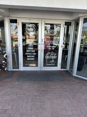 Storefront right on the corner   at Crema Gourmet in Lauderdale-by-the-sea