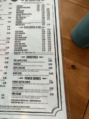 Drinks   at Crema Gourmet in Lauderdale-by-the-sea