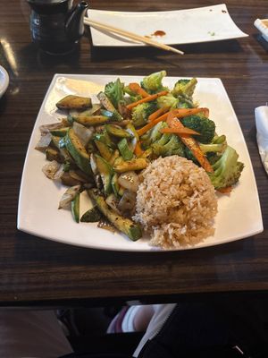 Hibachi Vegetable   at Genki in Cary