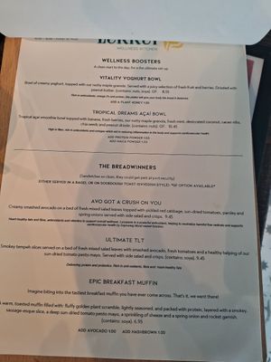 Menu April 2026 at Lekker Kitchen in Royal Wootton Bassett