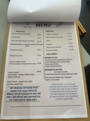   at Lekker Kitchen in Royal Wootton Bassett