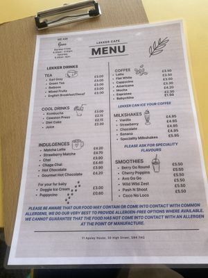   at Lekker Kitchen in Royal Wootton Bassett