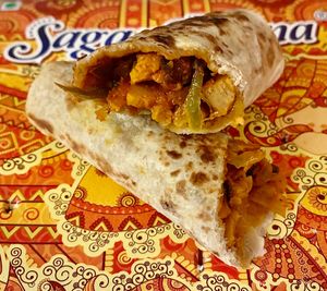 Soya chaap kathi roll at Sagar Ratna Restaurant - DMCC  in Dubai