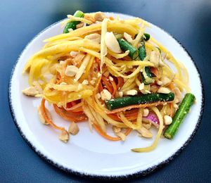 Mango salad  at Nonya in Dubai