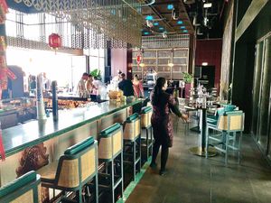 Interior at Nonya in Dubai