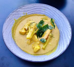 Vegetable curry  at Nonya in Dubai