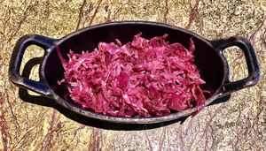 Braised cabbage  at The Duck Hook in Dubai