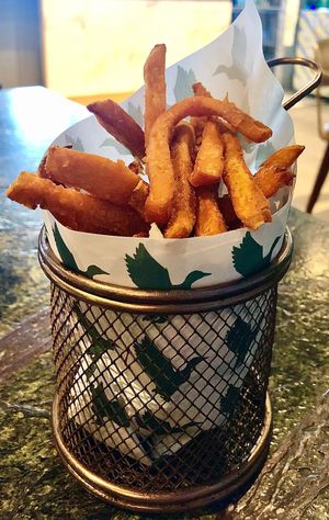 Sweet potato fries  at The Duck Hook in Dubai