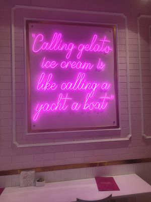 Interior #Veganuary at Frozen Fun Gelato in Mumbai