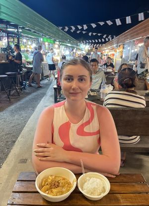 Massaman curry  at Happy Vegan in Koh Samui