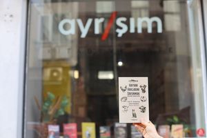  at Ayrışım Kitabevi Kafe in Istanbul