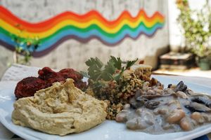  at Ayrışım Kitabevi Kafe in Istanbul