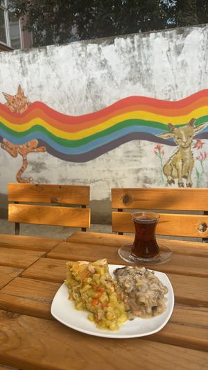   at Ayrışım Kitabevi Kafe in Istanbul