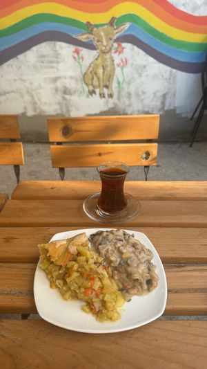   at Ayrışım Kitabevi Kafe in Istanbul
