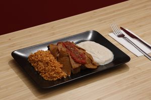 İskender Kebab at Ayrışım Kitabevi Kafe in Istanbul