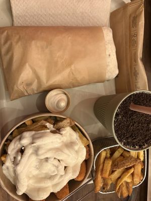 Taco, SuperBol and milkshake  at KVB in Montpellier