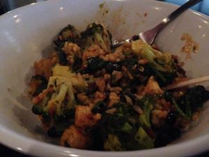 stir fry veggies at Big Chow Grill in Atlanta