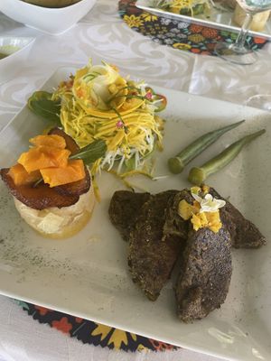   at Le Jardin de la Santé (The Garden of Health) in Sainte-anne