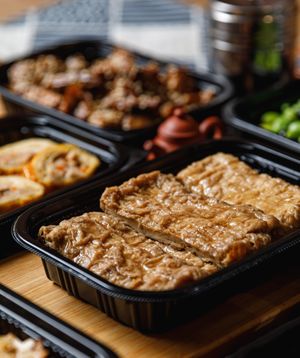 Five-spices Tofu Wraps at Vegetsai Vegan Deli - Songshan Station B1 in Taipei